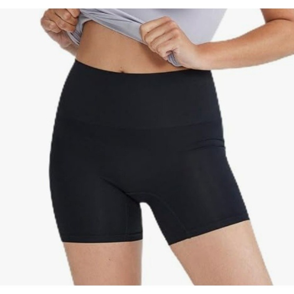 Yummie Black Mia Shaping Brief High Rise Seamless Tummy Control NWT L/XL